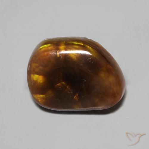7.75ct Natürlicher Mehrfarbig Feuerachat, Fantasie, Lichtundurchlässig