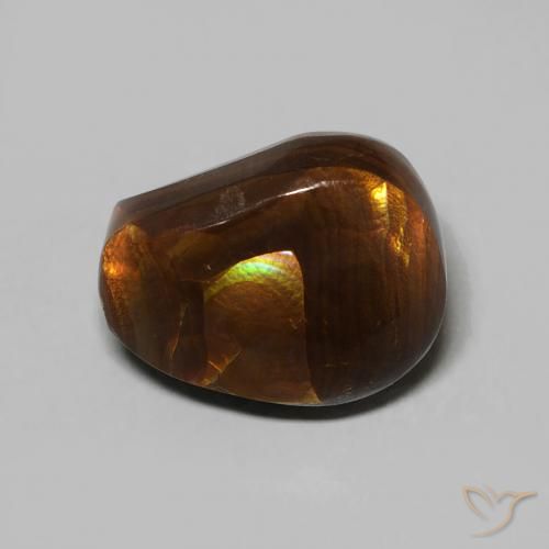 5.20ct Natürlicher Mehrfarbig Feuerachat, Fantasie, Lichtundurchlässig