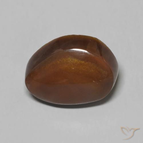 4.55ct Natürlicher Mehrfarbig Feuerachat, Fantasie, Lichtundurchlässig