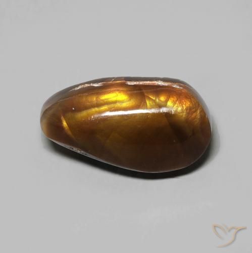 4.55ct Natürlicher Mehrfarbig Feuerachat, Fantasie, Lichtundurchlässig