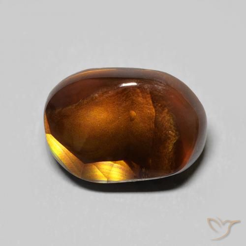 4.35ct Natürlicher Mehrfarbig Feuerachat, Fantasie, Lichtundurchlässig