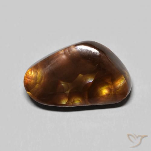8.42ct Natürlicher Mehrfarbig Feuerachat, Fantasie, Lichtundurchlässig