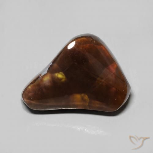 7.00ct Natürlicher Mehrfarbig Feuerachat, Fantasie, Lichtundurchlässig