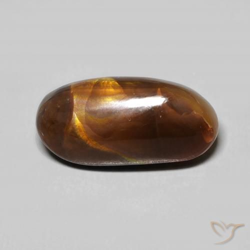 7.37ct Natürlicher Mehrfarbig Feuerachat, Fantasie, Lichtundurchlässig