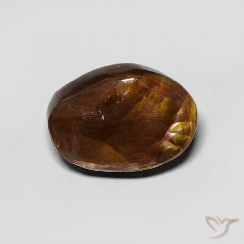 4.51ct Natürlicher Mehrfarbig Feuerachat, Fantasie, Lichtundurchlässig