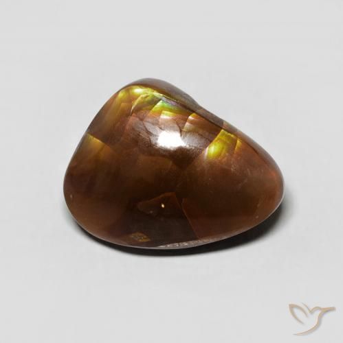 4.22ct Natürlicher Mehrfarbig Feuerachat, Fantasie, Lichtundurchlässig