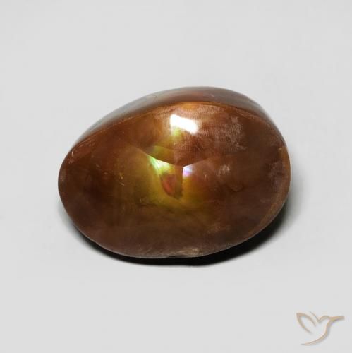 6.64ct Natürlicher Mehrfarbig Feuerachat, Fantasie, Lichtundurchlässig