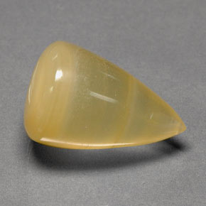 15,12 ctw natürlicher gelber Feueropal, Transparent, Transparent / Lichtdurchlässig