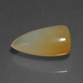 14,68 ctw natürlicher orangefarbener Feueropal, Transparent, Transparent / Lichtdurchlässig