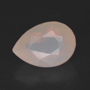 3,45 ctw natürlicher gelber Feueropal, Transparent, Transparent / Lichtdurchlässig