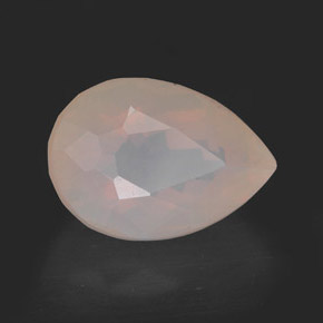 3,45 ctw natürlicher gelber Feueropal, Transparent, Transparent / Lichtdurchlässig