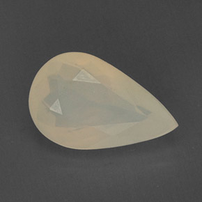 5,48 ctw natürlicher gelber Feueropal, Transparent, Transparent / Lichtdurchlässig