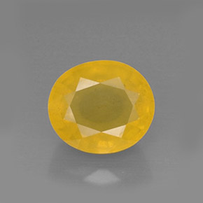 5,27 ctw natürlicher orangefarbener Feueropal, Transparent, Transparent / Lichtdurchlässig