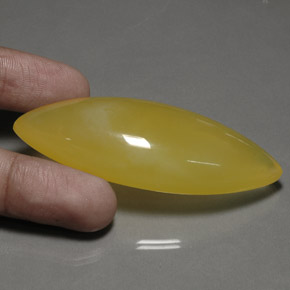 139,55 ctw natürlicher gelber Feueropal, Marquise, Lichtdurchlässig