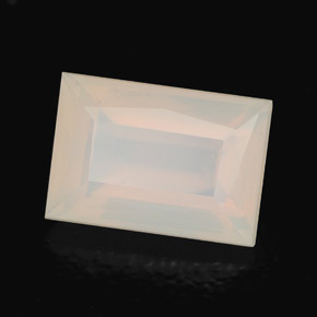 9,17 ctw natürlicher orange-weiß Feueropal, Transparent, Transparent / Lichtdurchlässig