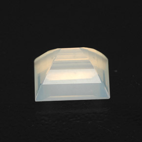 9,17 ctw natürlicher orange-weiß Feueropal, Transparent, Transparent / Lichtdurchlässig