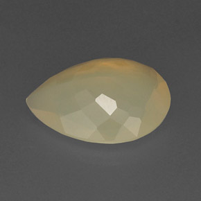 4,68 ctw natürlicher orangefarbener Feueropal, Transparent, Transparent / Lichtdurchlässig