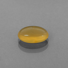 1,54 ctw natürlicher orangefarbener Feueropal, Transparent, Transparent / Lichtdurchlässig