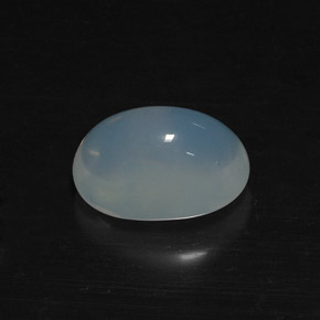 7,57 ctw natürlicher weißer Feueropal, Transparent, Transparent / Lichtdurchlässig