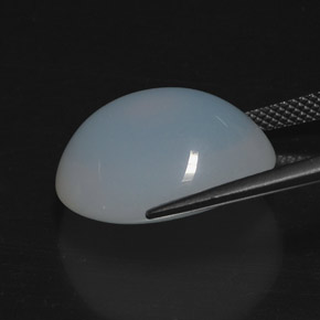 14,49 ctw natürlicher weißer Feueropal, Transparent, Transparent / Lichtdurchlässig