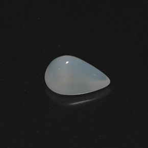 3,21 ctw natürlicher weißer Feueropal, Transparent, Transparent / Lichtdurchlässig