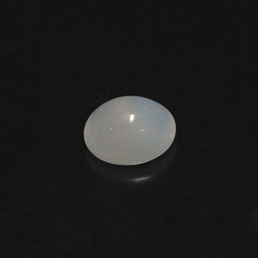 2,24 ctw natürlicher weißer Feueropal, Transparent, Transparent / Lichtdurchlässig