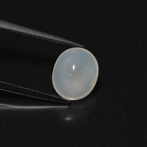 2,24 ctw natürlicher weißer Feueropal, Transparent, Transparent / Lichtdurchlässig