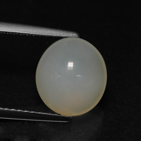 2,93 ctw natürlicher gelber Feueropal, Transparent, Transparent / Lichtdurchlässig