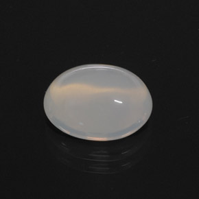 3,44 ctw natürlicher weißer Feueropal, Transparent, Transparent / Lichtdurchlässig