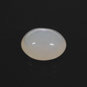 3,08 ctw natürlicher weißer Feueropal, Transparent, Transparent / Lichtdurchlässig