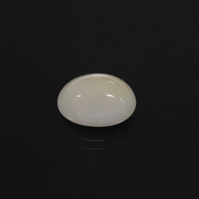 4,07 ctw natürlicher weißer Feueropal, Transparent, Transparent / Lichtdurchlässig