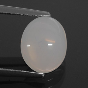 1,72 ctw natürlicher weißer Feueropal, Transparent, Transparent / Lichtdurchlässig