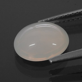 1,72 ctw natürlicher weißer Feueropal, Transparent, Transparent / Lichtdurchlässig