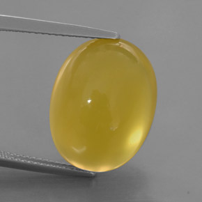 14,60 ctw natürlicher gelber Feueropal, Transparent, Transparent / Lichtdurchlässig