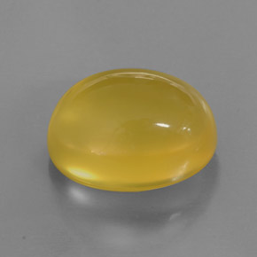 14,60 ctw natürlicher gelber Feueropal, Transparent, Transparent / Lichtdurchlässig