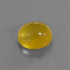 5,30 ctw natürlicher gelber Feueropal, Transparent, Transparent / Lichtdurchlässig