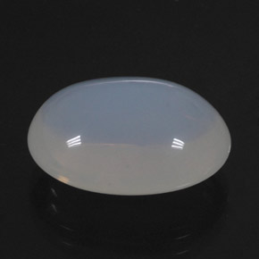 12,70 ctw natürlicher weißer Feueropal, Transparent, Transparent / Lichtdurchlässig