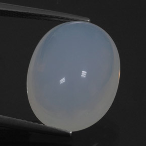 12,70 ctw natürlicher weißer Feueropal, Transparent, Transparent / Lichtdurchlässig
