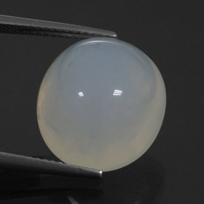 12,53 ctw natürlicher weißer Feueropal, Transparent, Transparent / Lichtdurchlässig