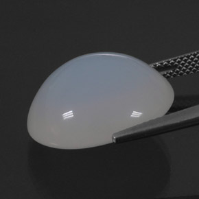 13,85 ctw natürlicher weißer Feueropal, Transparent, Transparent / Lichtdurchlässig