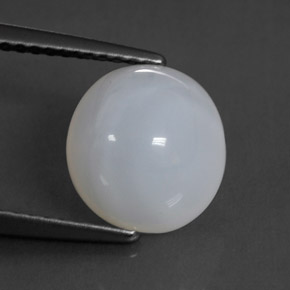 2,79 ctw natürlicher weißer Feueropal, Transparent, Transparent / Lichtdurchlässig