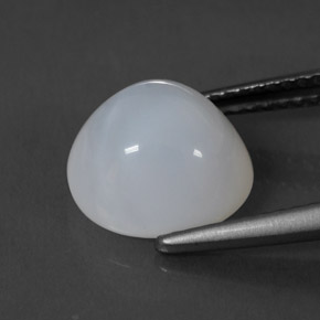 2,79 ctw natürlicher weißer Feueropal, Transparent, Transparent / Lichtdurchlässig