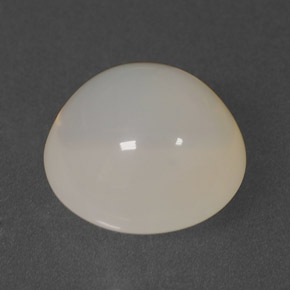 7,55 ctw natürlicher weißer Feueropal, Transparent, Transparent / Lichtdurchlässig