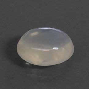 4,47 ctw natürlicher weißer Feueropal, Oval Schliff, Transparent