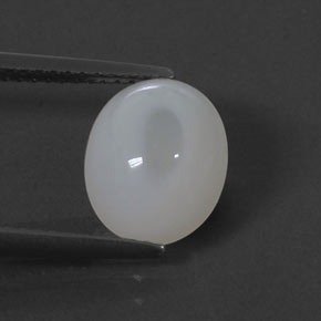 2,28 ctw natürlicher weißer Feueropal, Transparent, Transparent / Lichtdurchlässig
