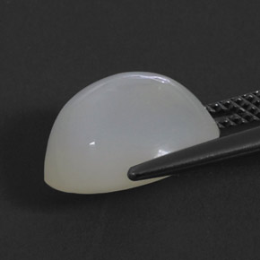 5,05 ctw natürlicher weißer Feueropal, Transparent, Transparent / Lichtdurchlässig