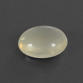 2,75 ctw natürlicher weißer Feueropal, Oval Schliff, Transparent