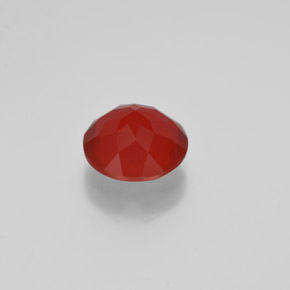 1,79 ctw natürlicher orangefarbener Feueropal, Rundschliff, Transparent