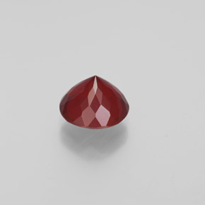 1,27 ctw natürlicher roter Feueropal, Transparent, Transparent / Lichtdurchlässig