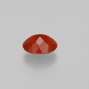 9,17 ctw natürlicher Orange Feueropal, Oval Schliff, Transparent